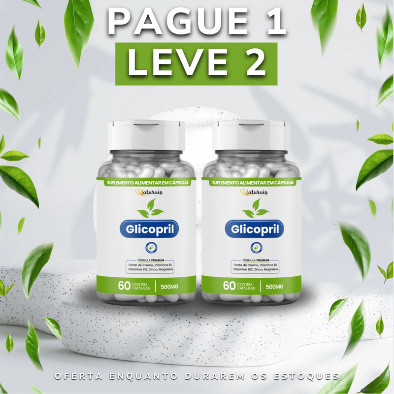 Glicopril ajuda a manter os níveis de glicose equilibrados de forma natural. Com fórmula exclusiva e segura, auxilia no controle do diabetes e promove mais disposição e bem-estar no dia a dia.